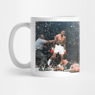 Greatest Mohammad Ali Scene on Distressed Mug